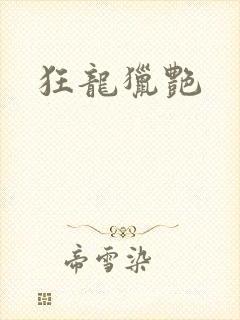 狂龙猎艳封面