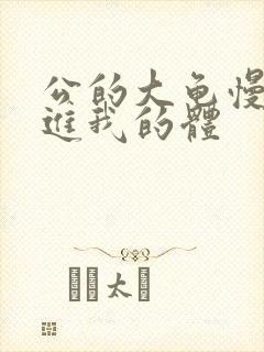 公的大龟慢慢挺进我的体