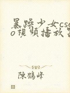 暴躁少女csgo视频播放器推荐