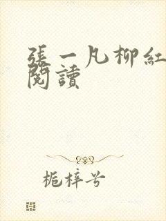 张一凡柳红免费阅读