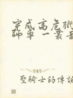 穿成高危职业之师尊 一丛音