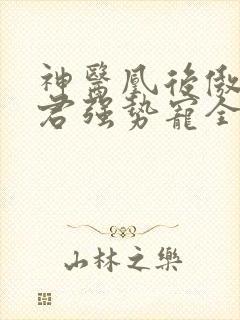 神医凰后傲娇暴君强势宠全文免费阅读