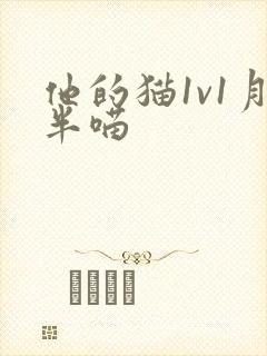 他的猫1v1月半喵