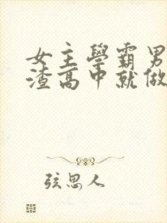 女主学霸男主学渣高中就做了封面