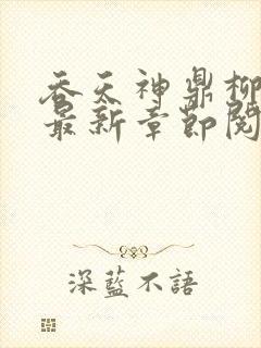 吞天神鼎柳无邪最新章节阅读