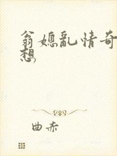 翁媳乱情奇思妙想封面