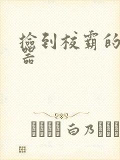 捡到校霸的遥控器