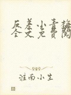 反差小青梅小说全文免费阅读