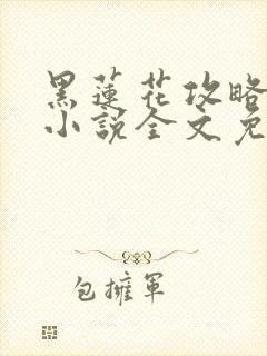 黑莲花攻略手册小说全文免费阅读笔趣阁