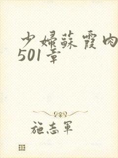 少妇苏霞肉欲第501章