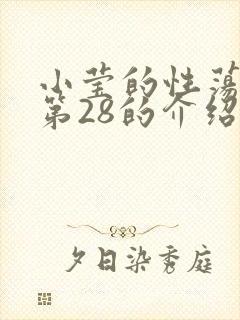 小莹的性荡生活第28的介绍