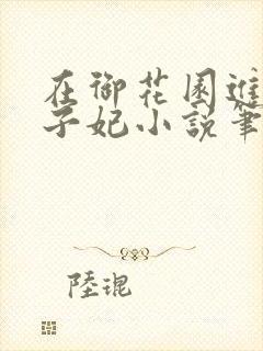 在御花园进入太子妃小说笔趣阁