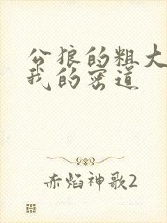 公狼的粗大挺进我的密道