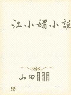 江小媚小说封面
