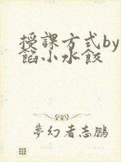授课方式by肉馅小水饺