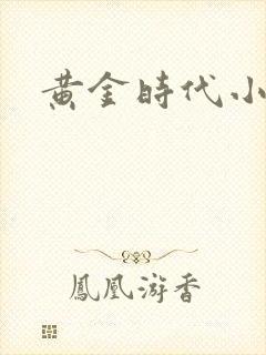 黄金时代小说