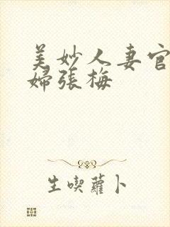 美妙人妻官场少妇张梅