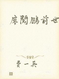 廖阅鹏前世今生