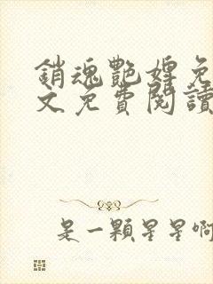 销魂艳婢免费全文免费阅读