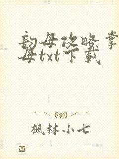 韵母攻略掌中美母txt下载封面