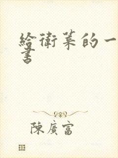 给卫莱的一封情书