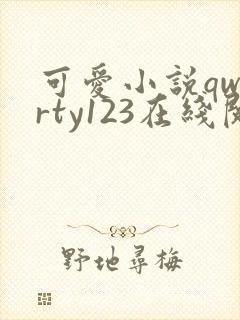 可爱小说qwerty123在线阅读笔趣阁