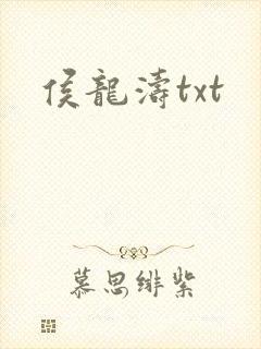 侯龙涛txt
