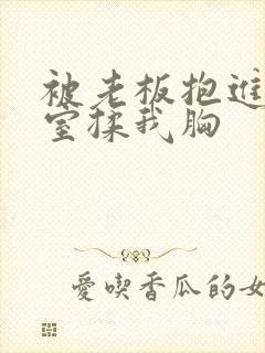 被老板抱进办公室揉我胸