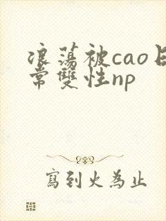 浪荡被cao日常双性np