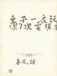 东子一夜玩弄白洁7次电视剧封面