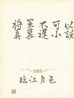 将军不可以魏云真慕迟小说笔趣阁