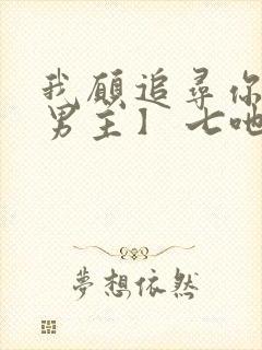 我愿追寻你【双男主】 七吔