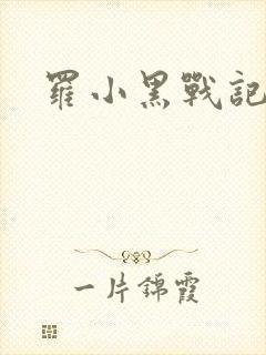 罗小黑战记小说