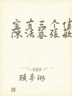 家有三个俏媳妇陈法蓉张敏