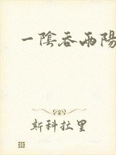 一阴吞两阳封面