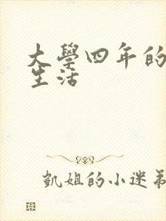 大学四年的贱奴生活封面