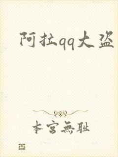 阿拉qq大盗封面