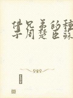 借兄弟的种生孩子周楚臣苏糖