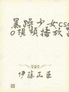 暴躁少女csgo视频播放器推荐