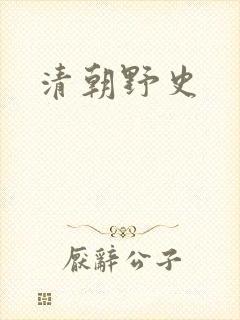 清朝野史