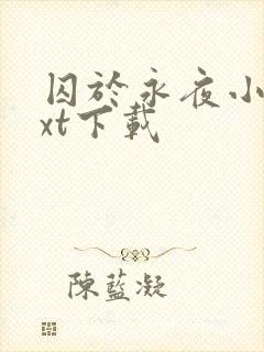 囚于永夜小说txt下载封面