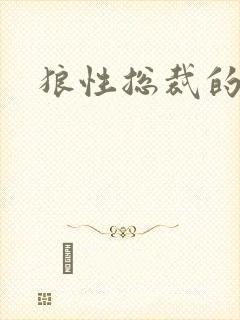 狼性总裁的尤物