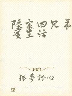 陆家四兄弟的甜蜜生活