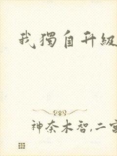 我独自升级漫画