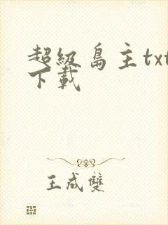超级岛主txt下载