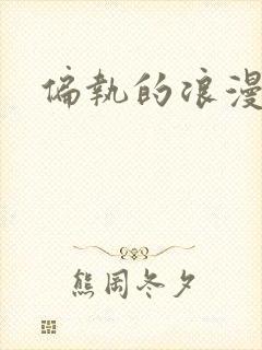 偏执的浪漫封面