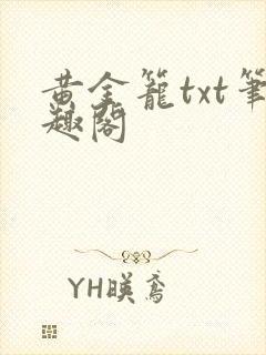 黄金笼txt笔趣阁