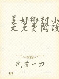 美好乡村小说全文免费阅读