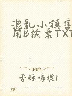 混乱小镇售票员用B检票TXT