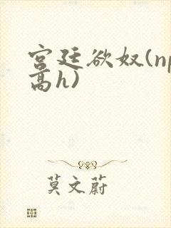 宫廷欲奴(np高h)